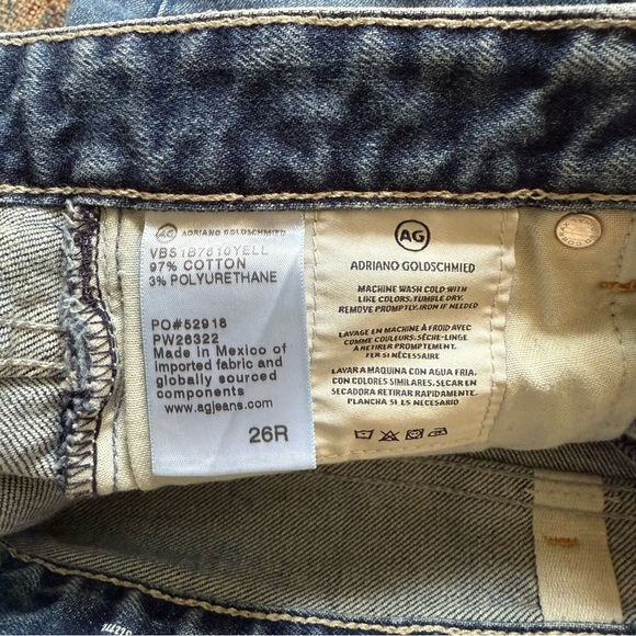 AG Alexxis Slim Jeans in 10 Years Ellwood 26 - Picture 8 of 8